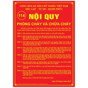 Quy định pháp luật trong phòng cháy chữa cháy